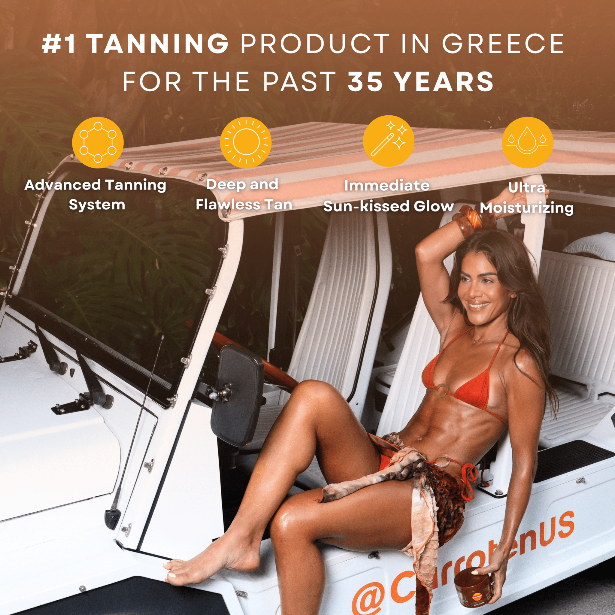 Carroten Intensive + Gold Shimmer Tanning Gel Mini Duo - Carroten