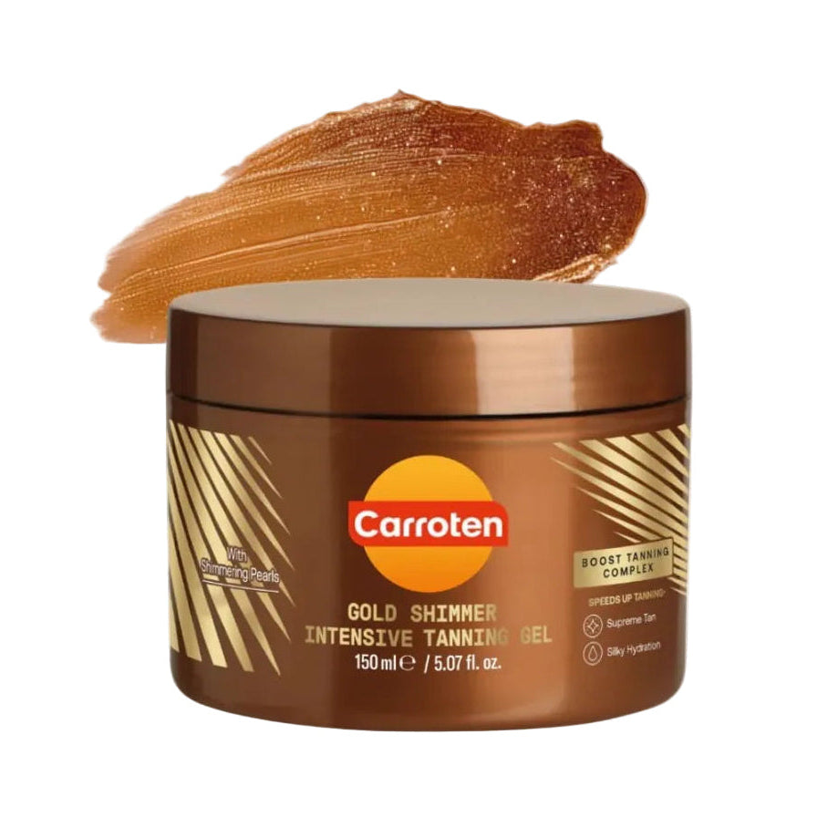 Gold Shimmer Intensive Tanning Gel - Carroten