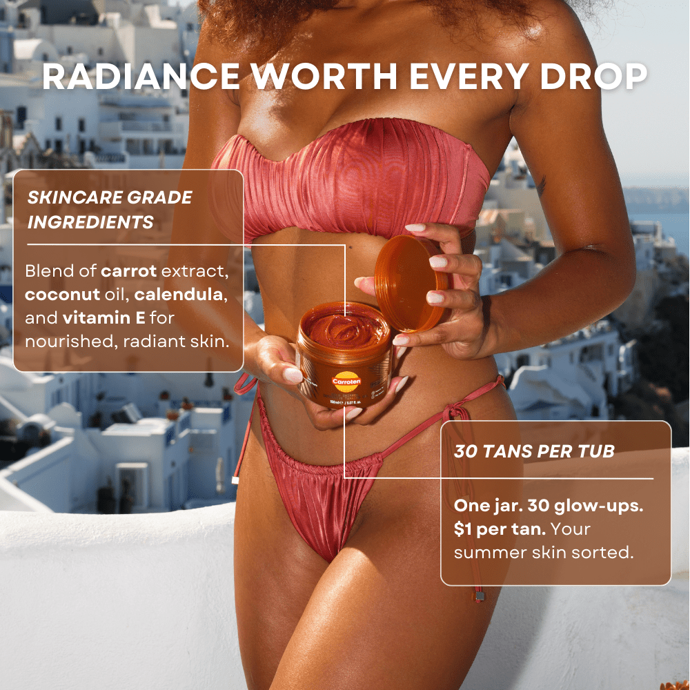 Gold Shimmer Intensive Tanning Gel - Carroten