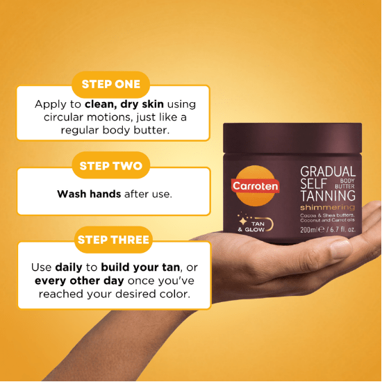 Gradual Self Tanning Body Butter - Carroten