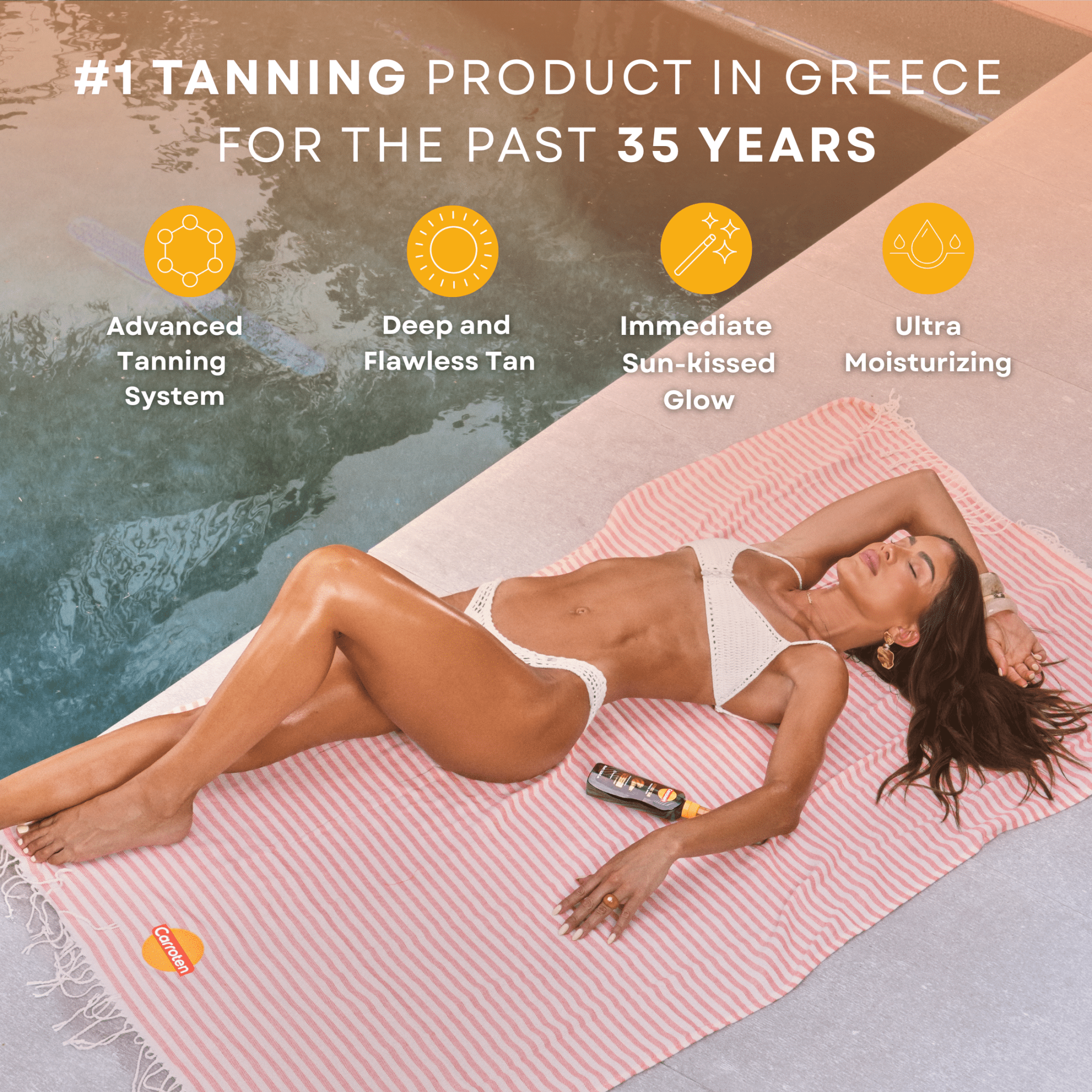 Intense Tan Tanning Oil Spray Mini - Carroten