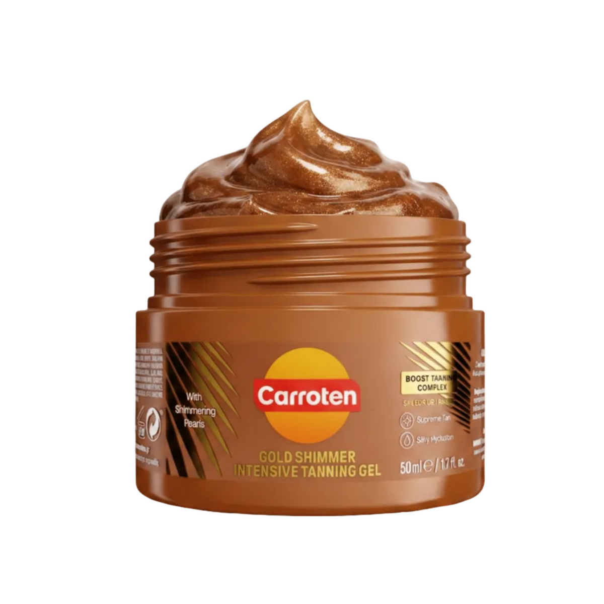 Mini Gold Shimmer Tanning Gel - Carroten