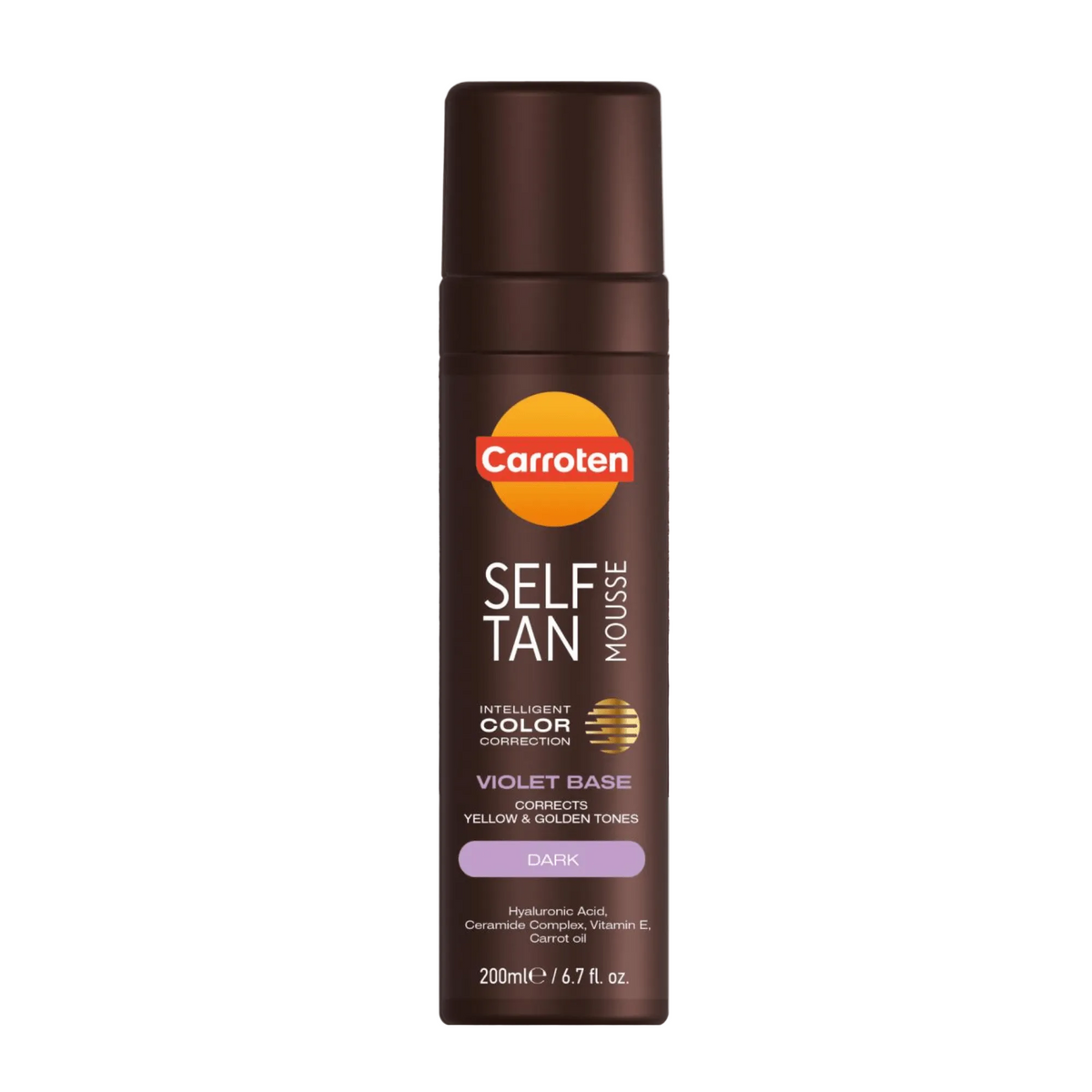 Self Tan Mousse Violet Base - Carroten