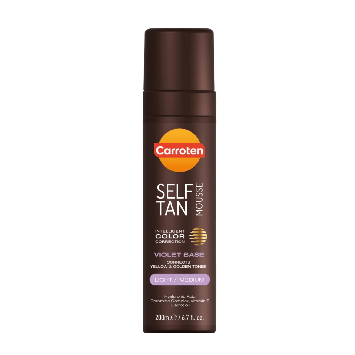 Self Tan Mousse Violet Base - Carroten