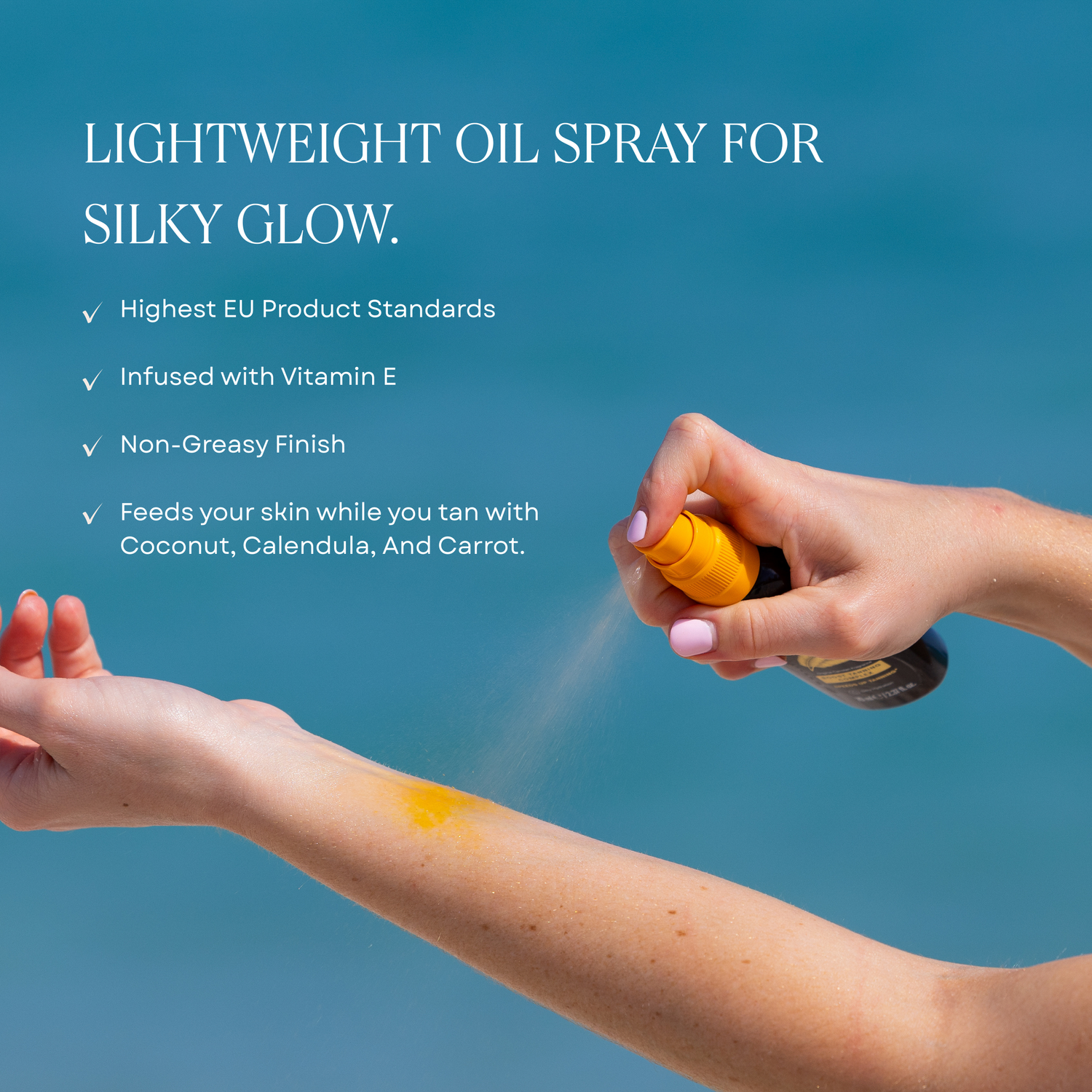 Intense Tan Tanning Oil Spray