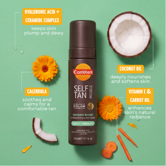 Self Tan Mousse Green Base