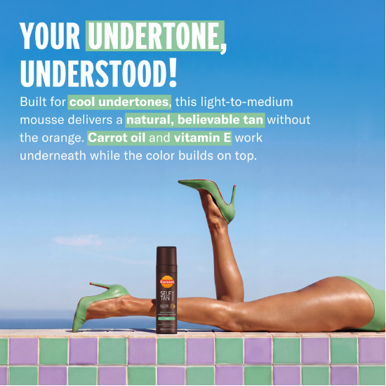 Self Tan Mousse Green Base