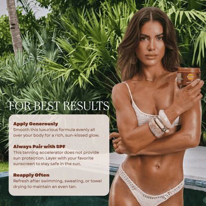 Carroten Gold Shimmer Tanning Gel Mini - Carroten