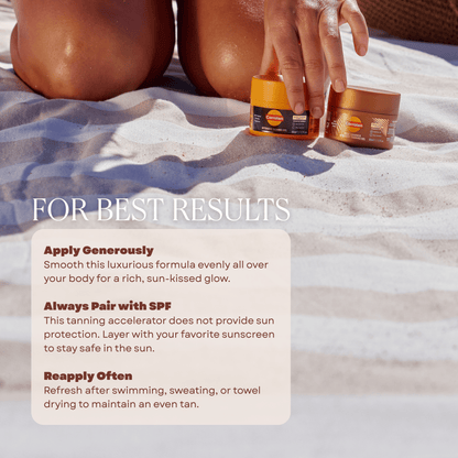 Carroten Intensive + Gold Shimmer Tanning Gel Mini Duo - Carroten