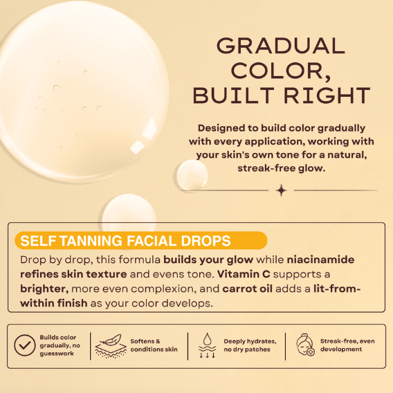 Face Self Tan Drops - Carroten