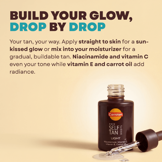 Face Self Tan Drops - Carroten