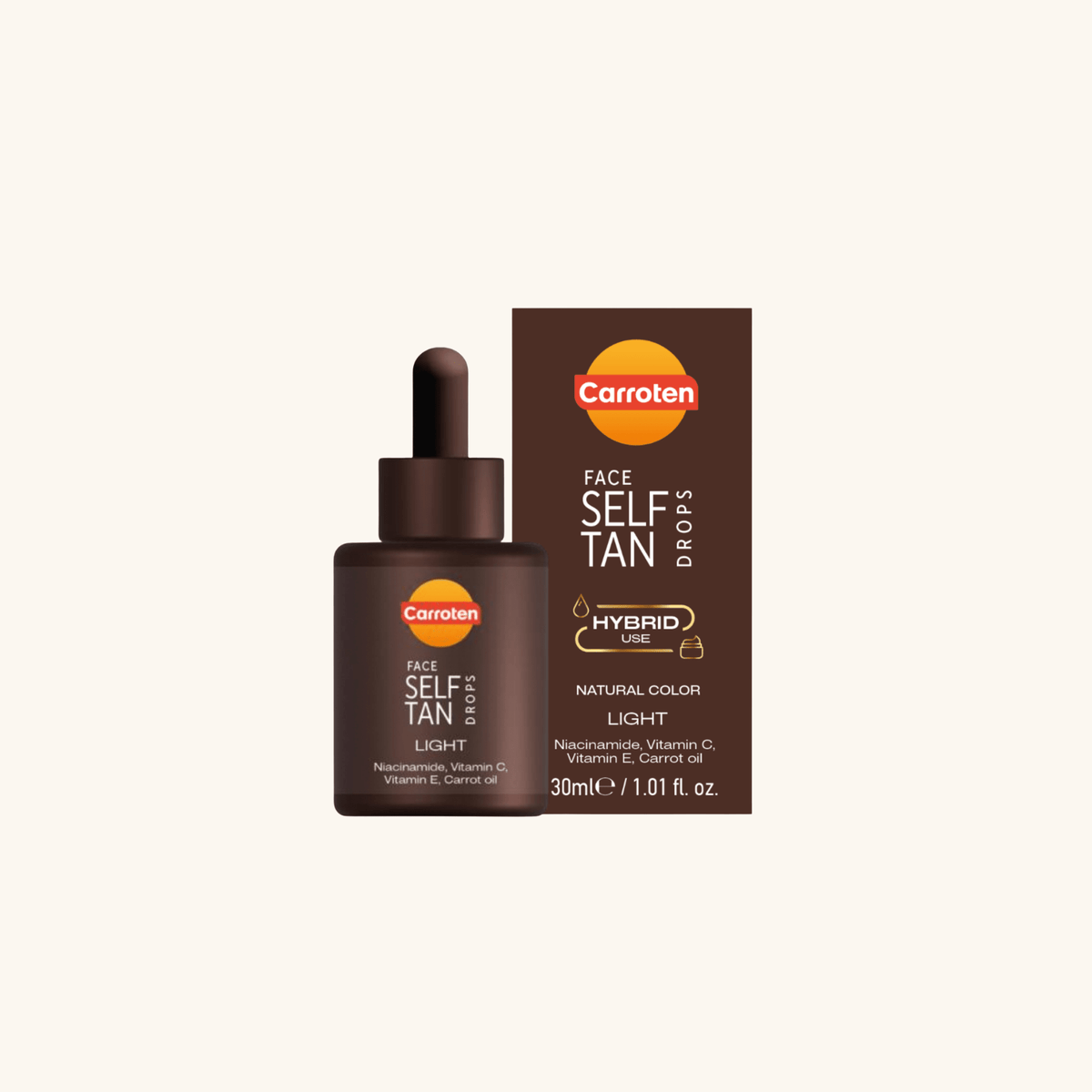 Face Self Tan Drops - Carroten