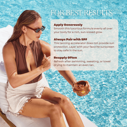 Gold Shimmer Intensive Tanning Gel - Carroten