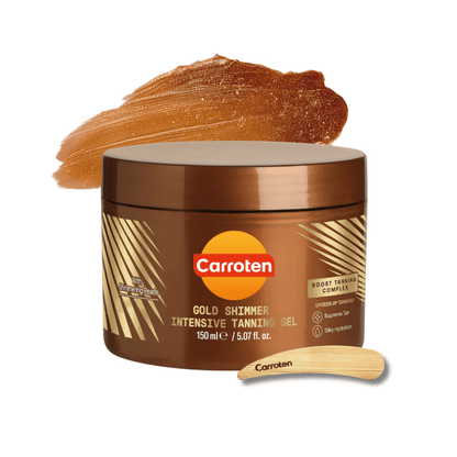 Gold Shimmer Intensive Tanning Gel - Carroten
