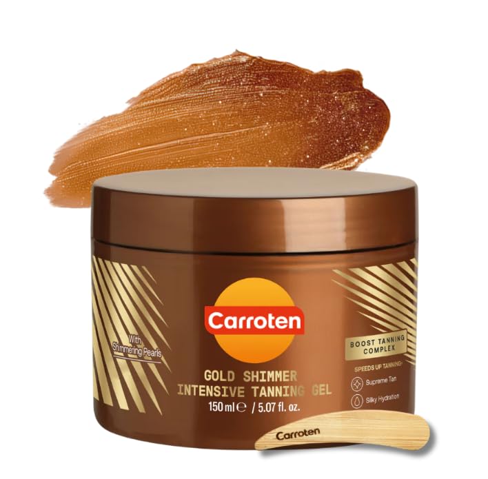 Gold Shimmer Intensive Tanning Gel - Carroten