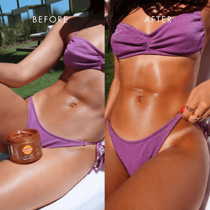 Gold Shimmer Intensive Tanning Gel + Spatula - Carroten