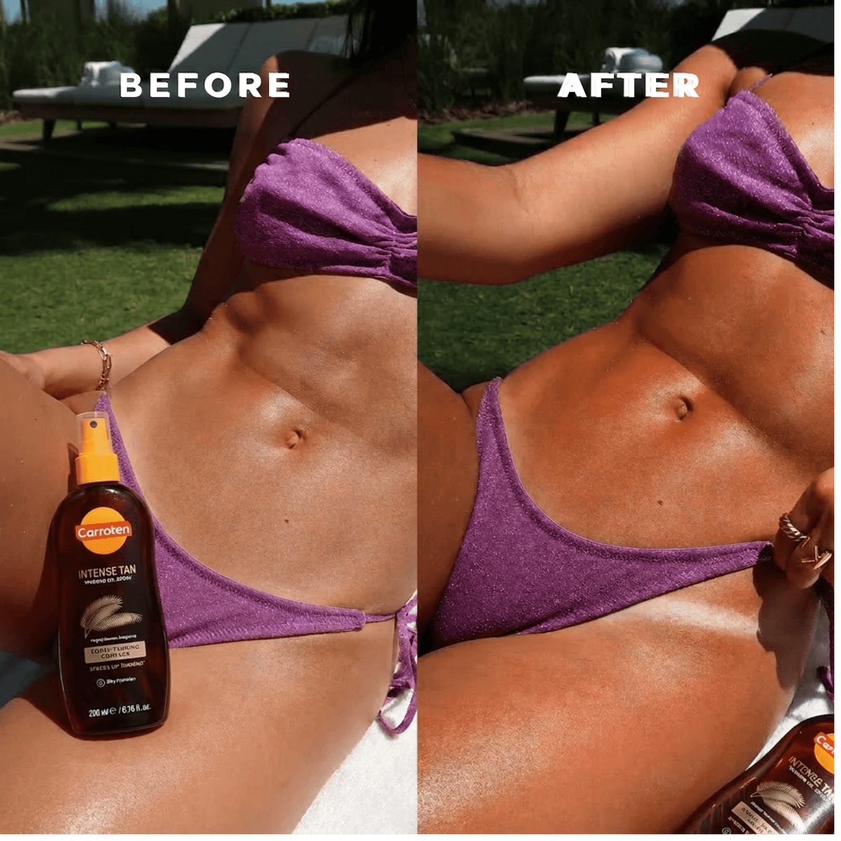 Intense Tan Tanning Oil Spray - Carroten