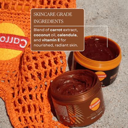 Intensive Tanning Gel + Gold Shimmer Intensive Tanning Gel Duo - Carroten