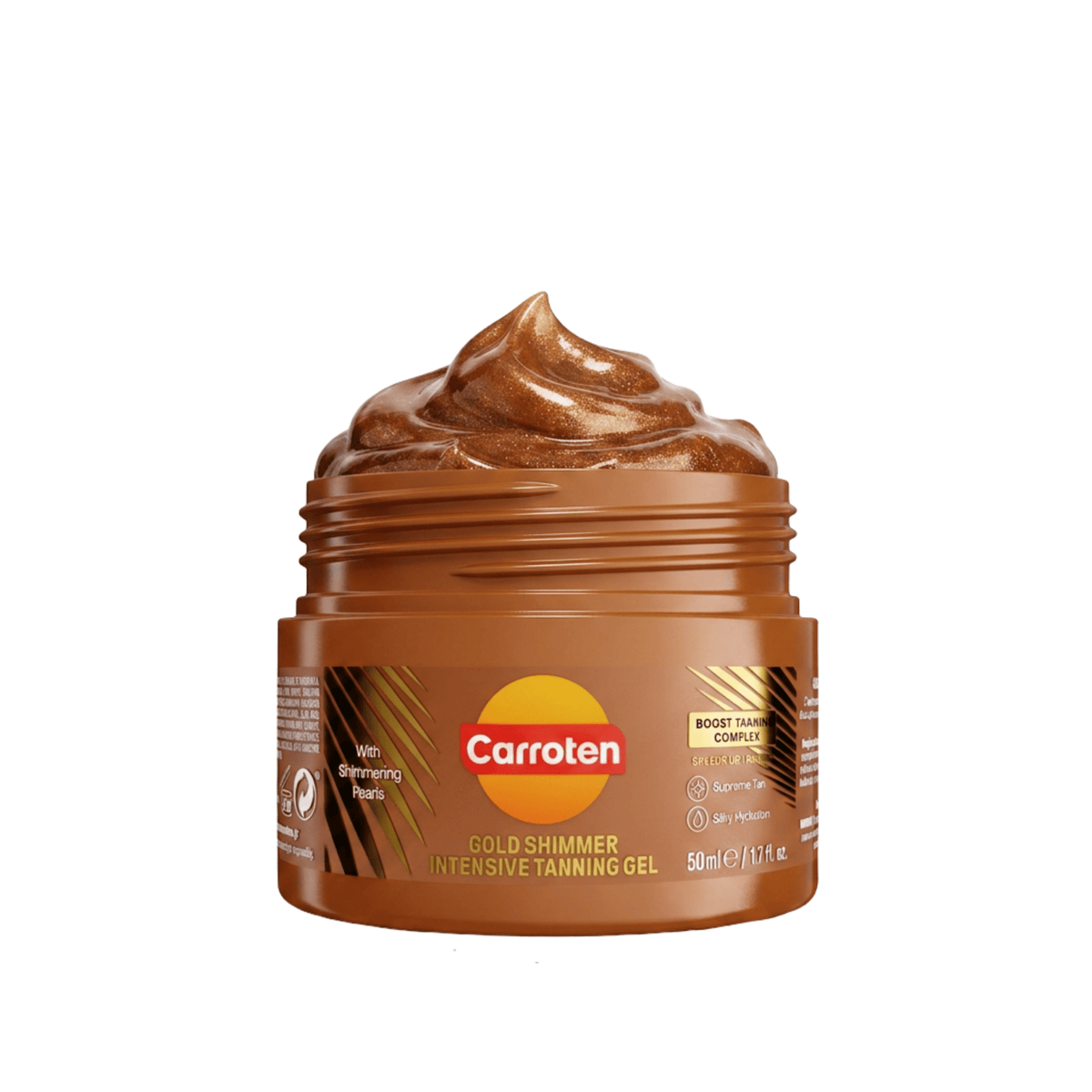 Mini Gold Shimmer Tanning Gel - Carroten