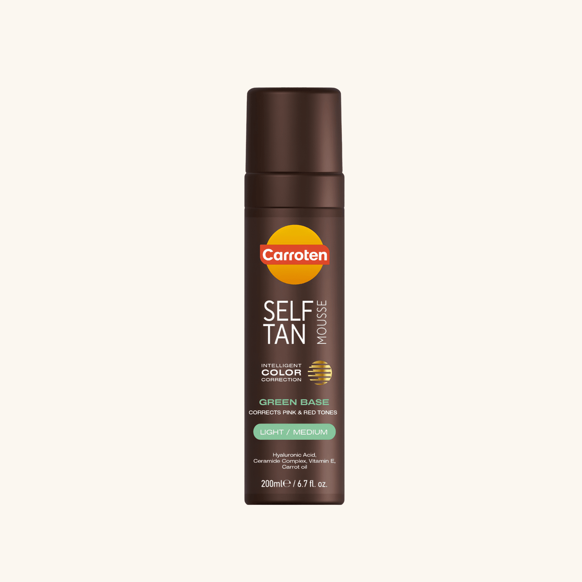 Self Tan Mousse Green Base - Carroten