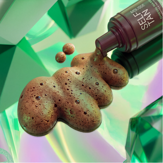 Self Tan Mousse Green Base - Carroten