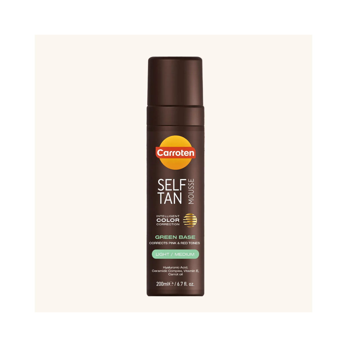 Self Tan Mousse Green Base - Carroten
