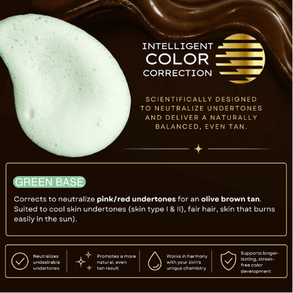 Self Tan Mousse Green Base - Carroten