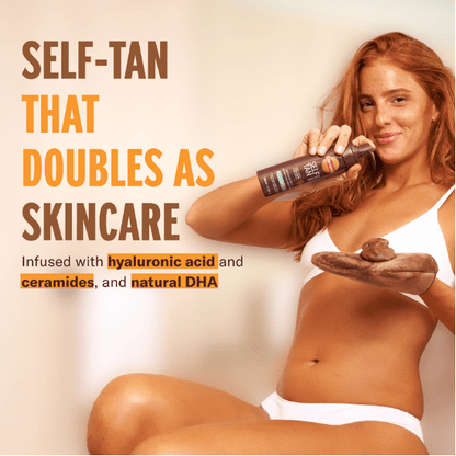 Self Tan Mousse Green Base - Carroten