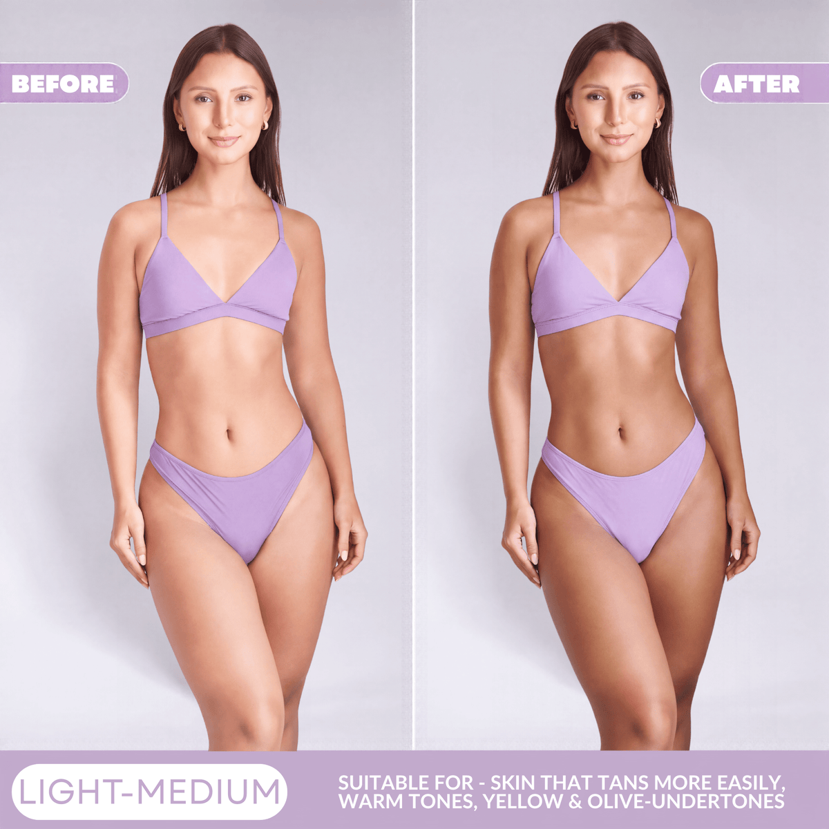 Self Tan Mousse Violet Base - Carroten