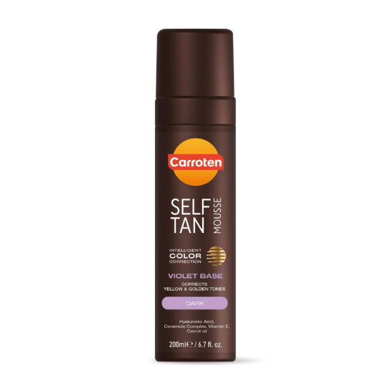 Self Tan Mousse Violet Base - Carroten