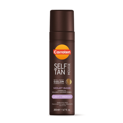 Self Tan Mousse Violet Base - Carroten