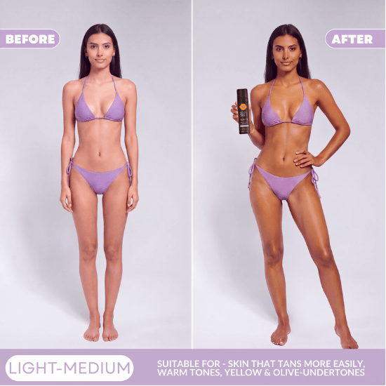 Self Tan Mousse Violet Base - Carroten