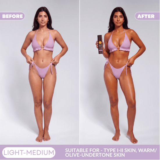 Self Tan Mousse Violet Base - Carroten