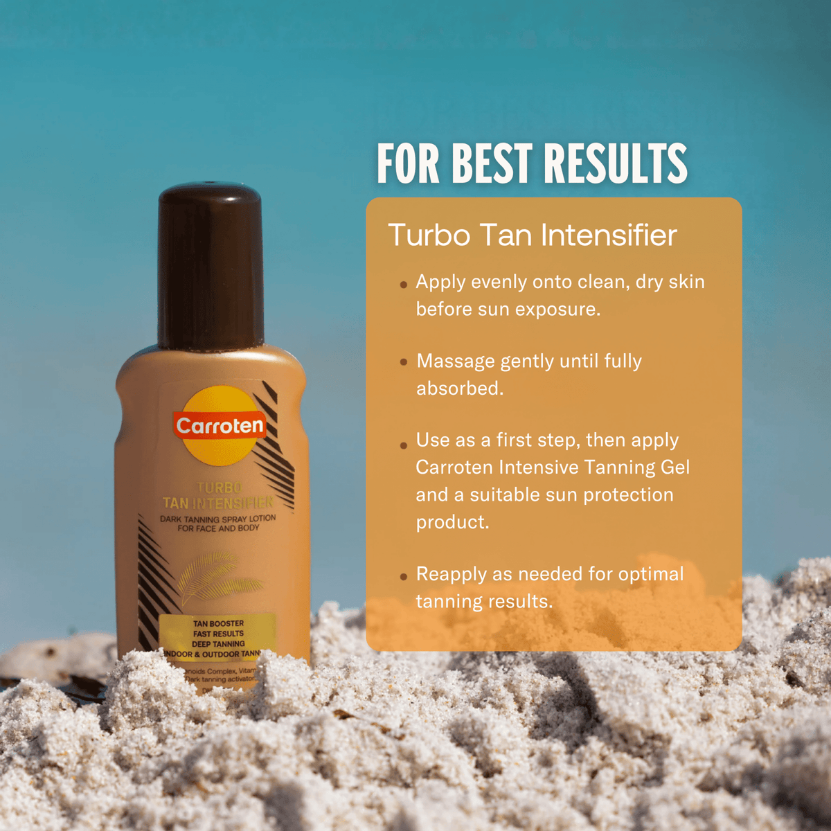 Turbo Tan Intensifier - Carroten