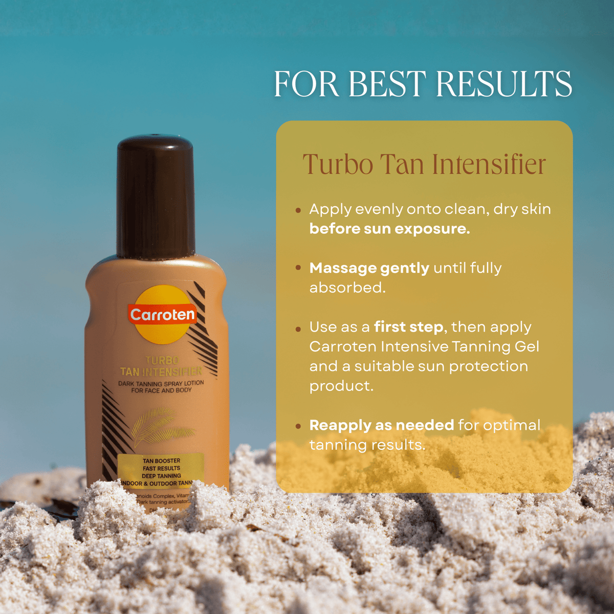 Turbo Tan Intensifier – Carroten